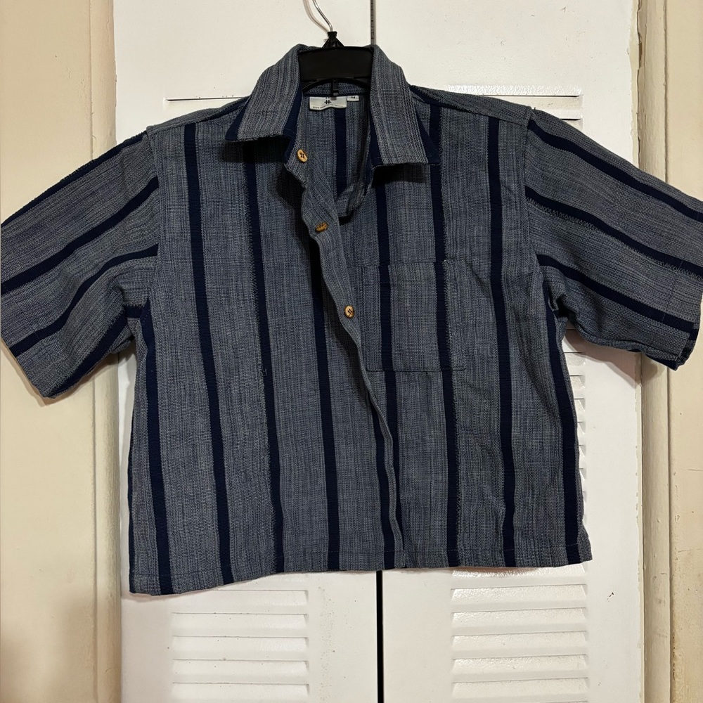 Threadedtribes fugu blouse 100% cotton